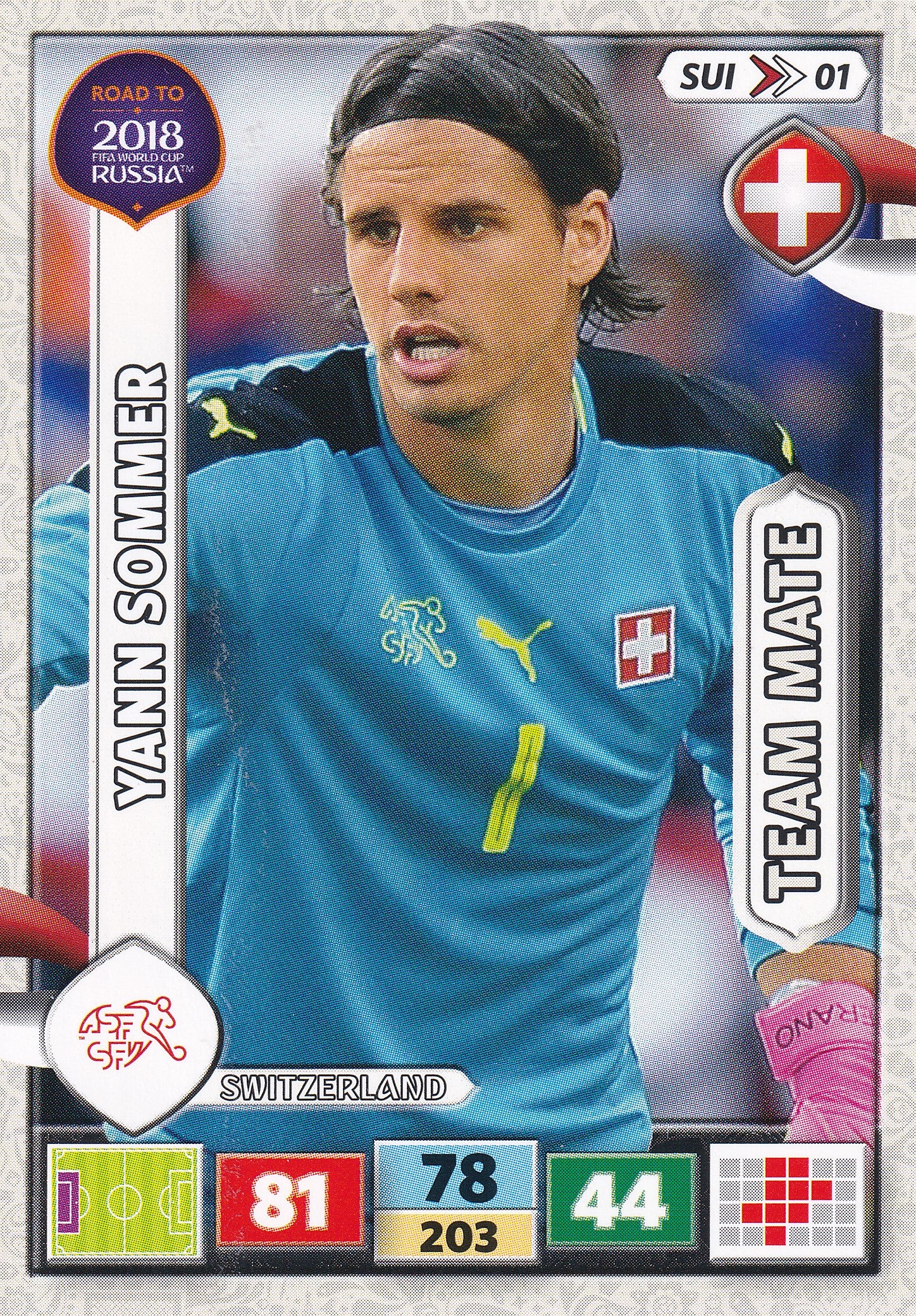 SUI-01. YANN SOMMER - SWITZERLAND