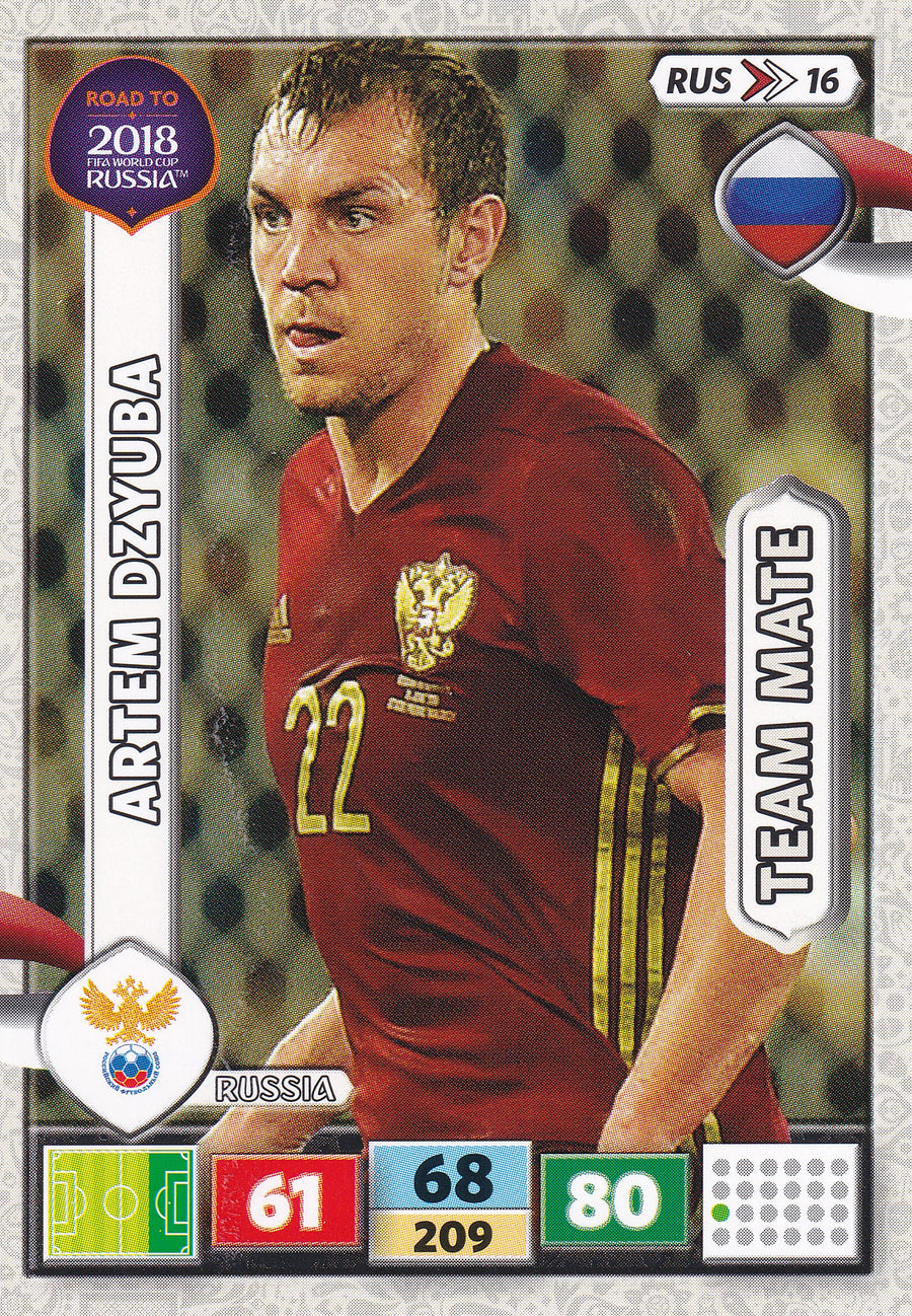 RUS-16. ARTEM DZYUBA - RUSSIA