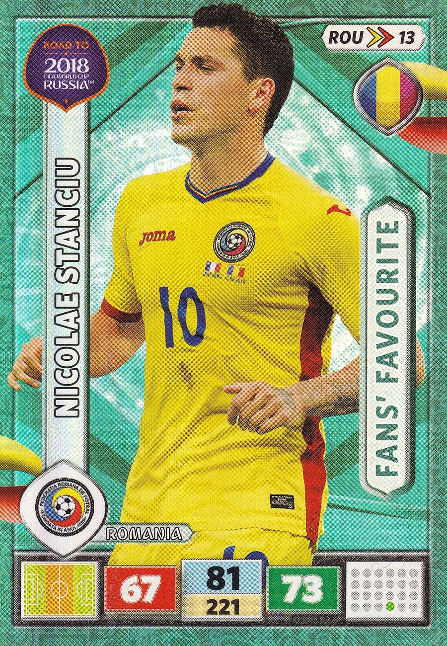 ROU-13. NICOLAE STANCIU - ROMANIA - FANS’ FAVOURITE
