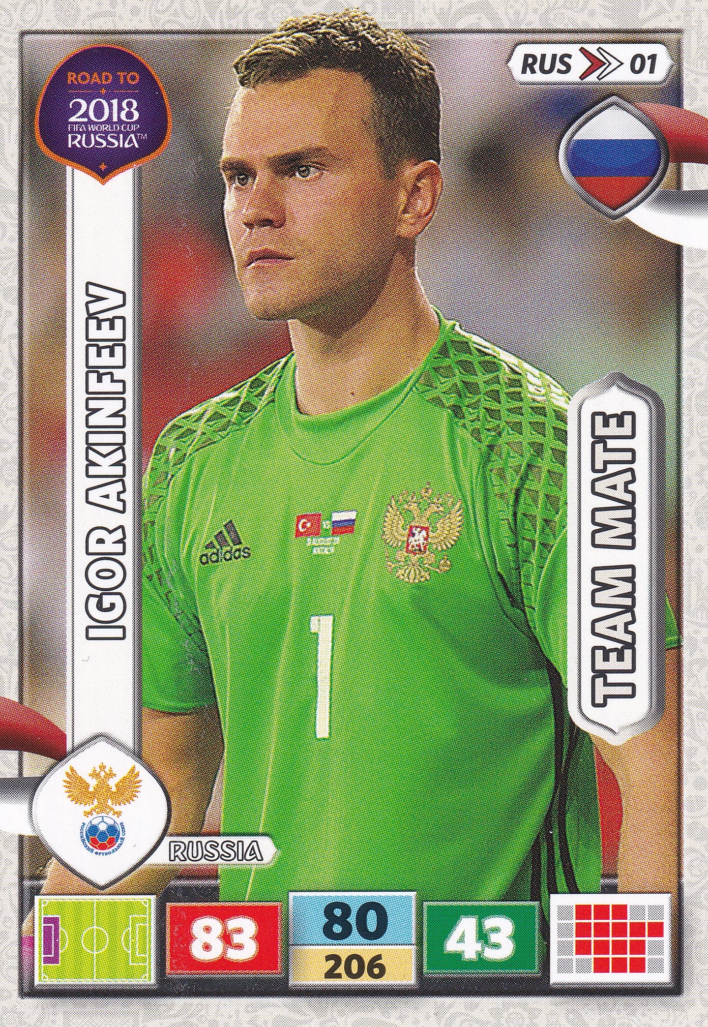 RUS-01. IGOR AKINFEEV - RUSSIA