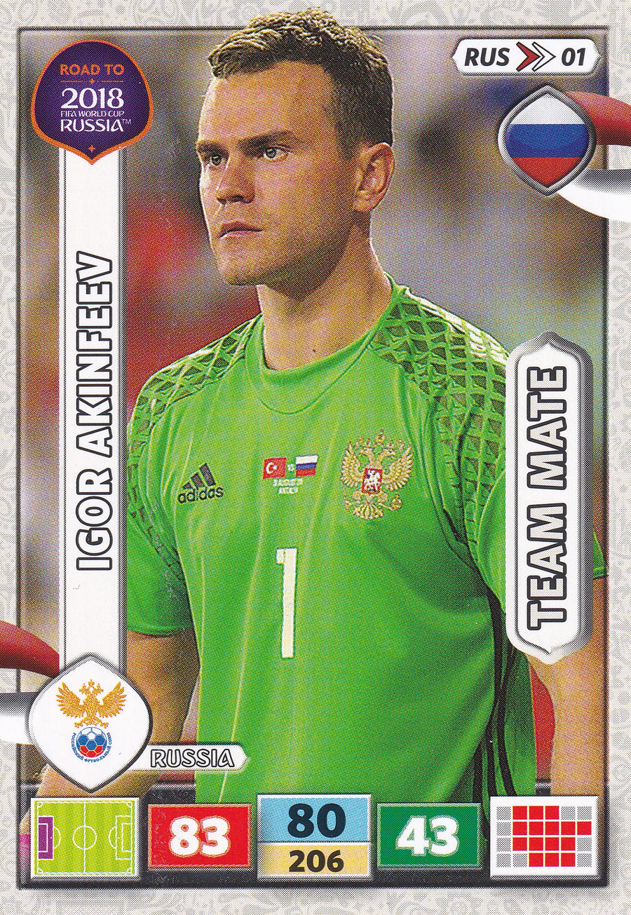 RUS-01. IGOR AKINFEEV - RUSSIA