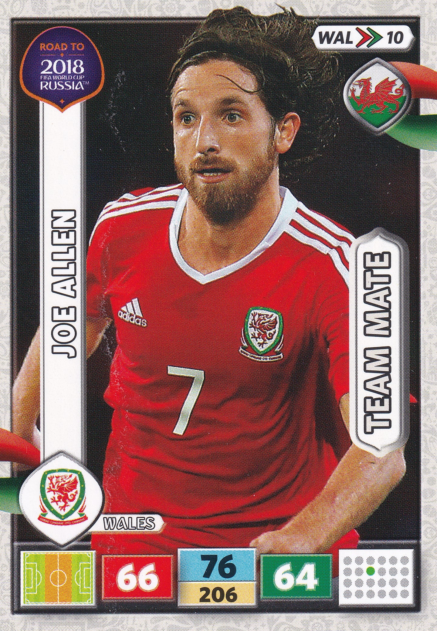 WAL-10. JOE ALLEN - WALES