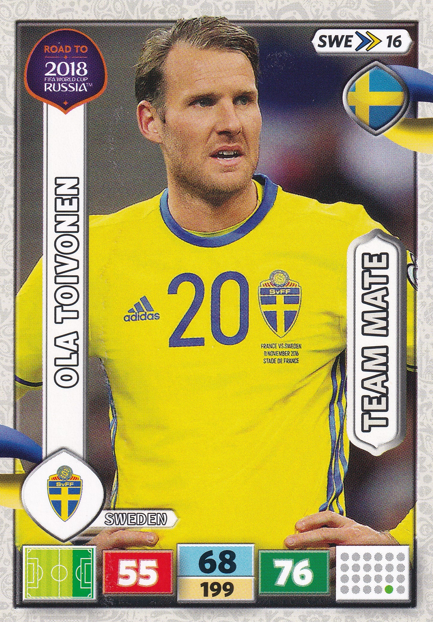 SWE-16. OLA TOIVONEN - SWEDEN