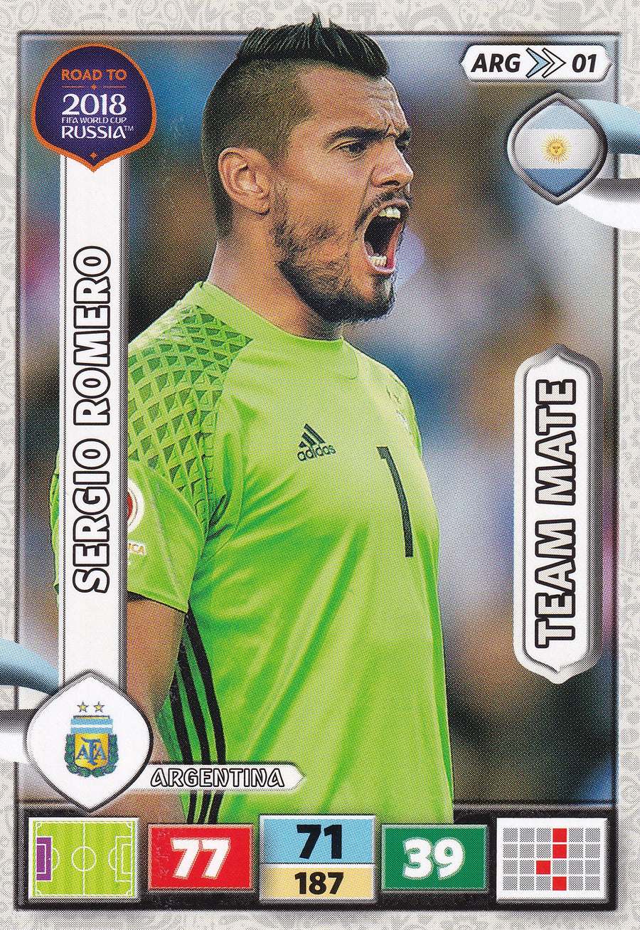 ARG-01. SERGIO ROMERO - ARGENTINA