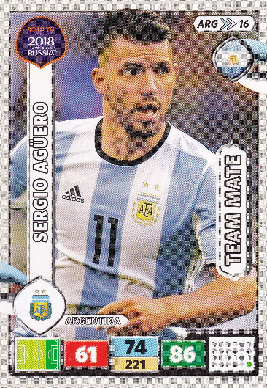 ARG-16. SERGIO AGÜERO - ARGENTINA