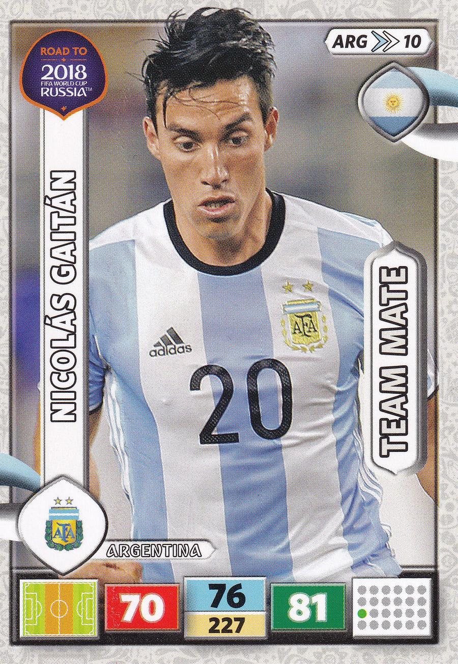 ARG010 - NICOLÁS GAITÁN - ARGENTINA - TEAM MATE