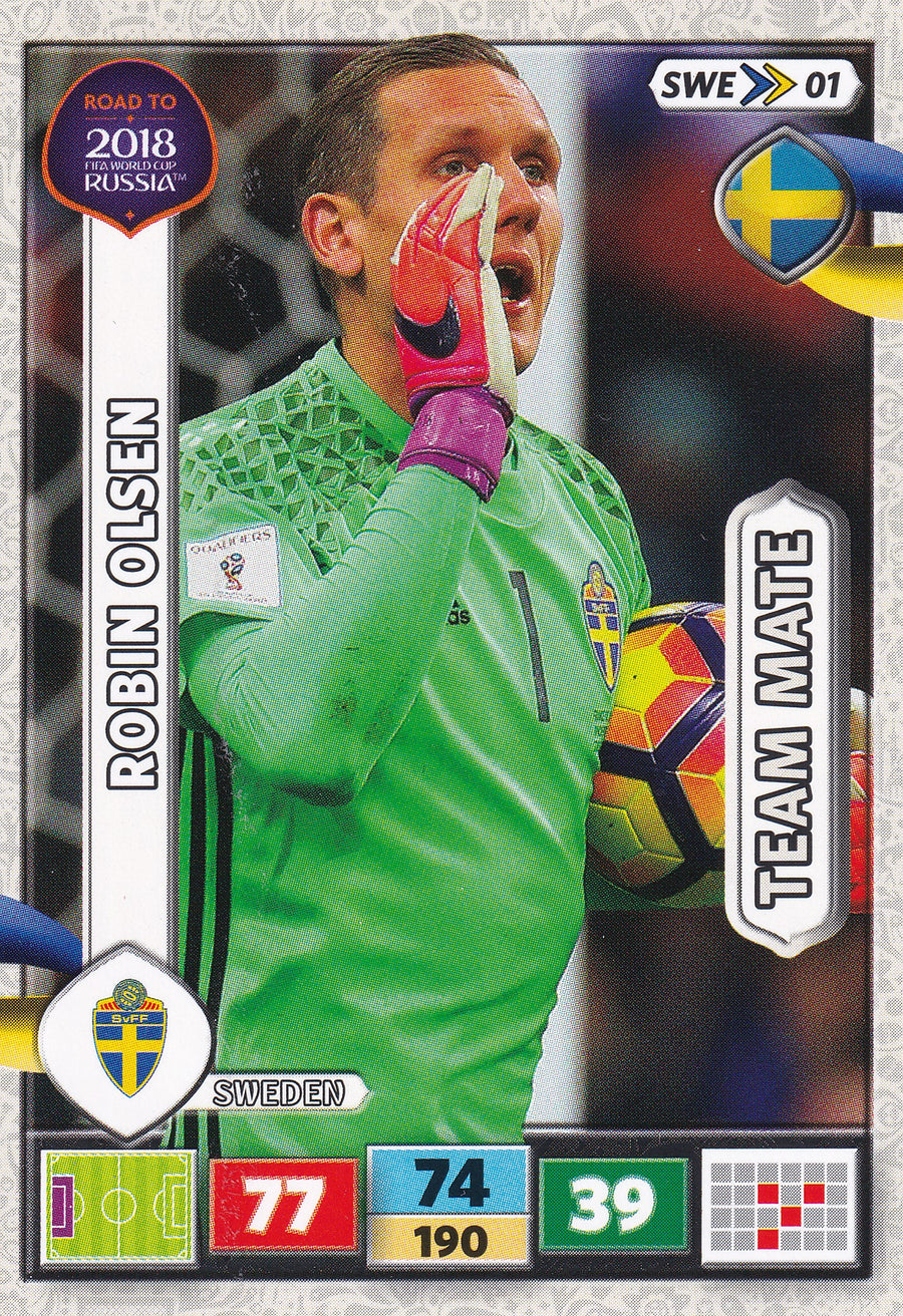 SWE-01. ROBIN OLSEN - SWEDEN