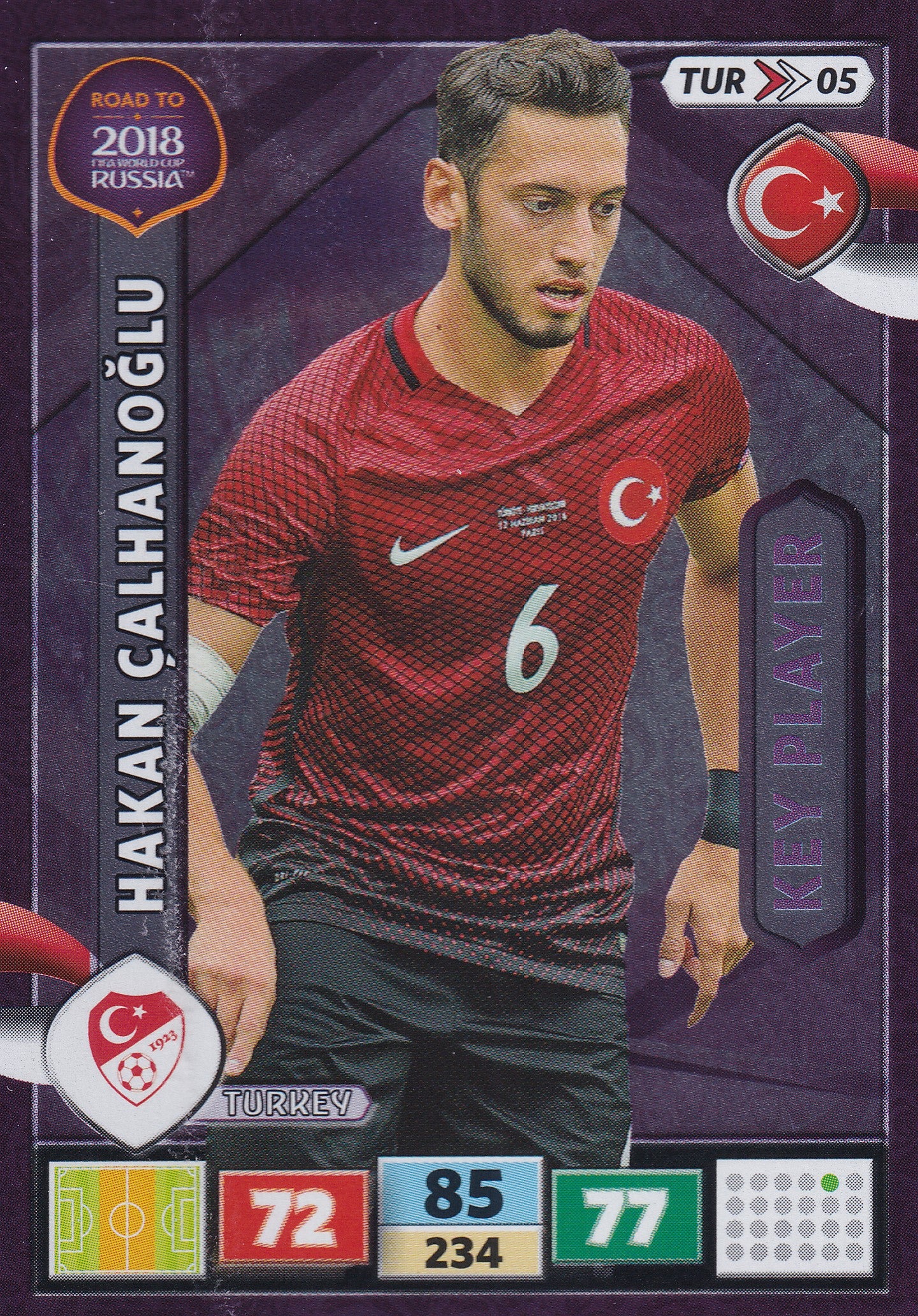 TUR-05. HAKAN ÇALHANOGLU - TURKEY - KEY PLAYER