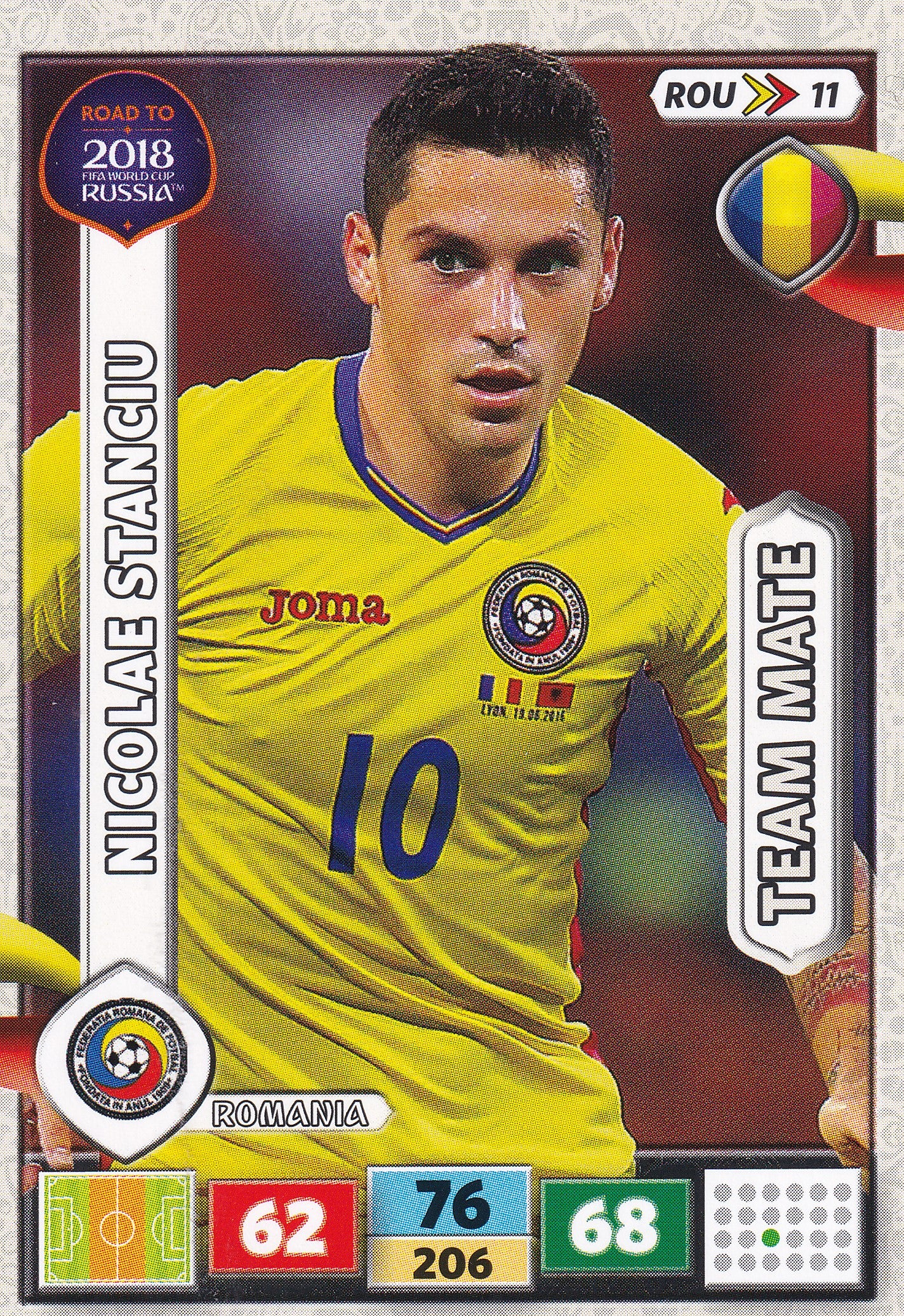 ROU-11. NICOLAE STANCIU - ROMANIA