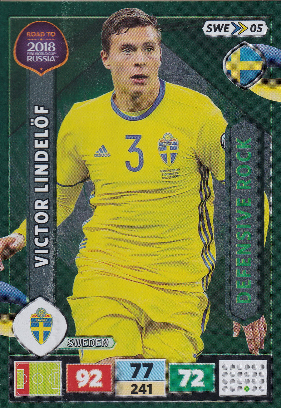 SWE-05. VICTOR LINDELÖF - SWEDEN - DEFENSIVE ROCK