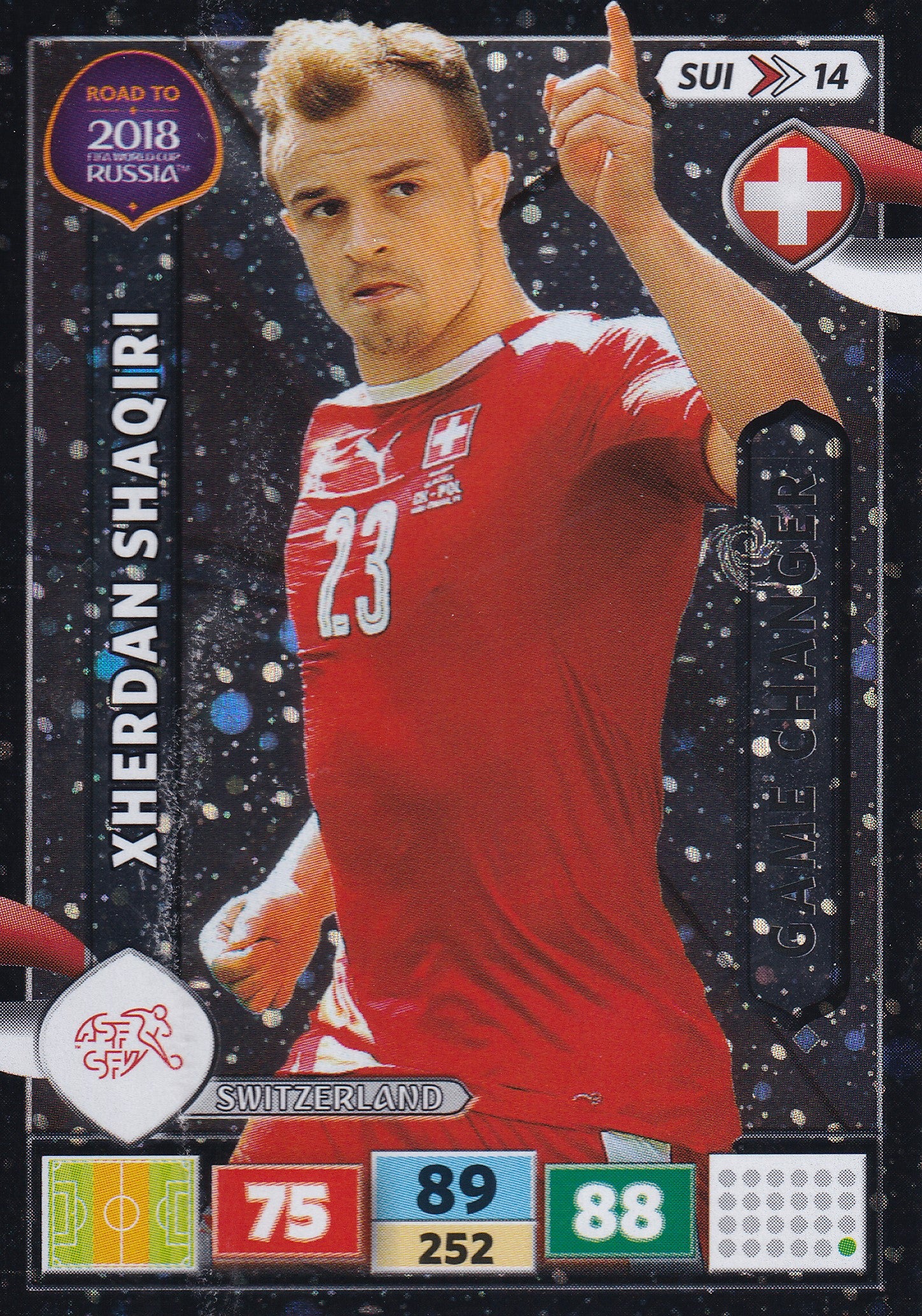 SUI-14. XHERDAN SHAQIRI - SWITZERLAND - GAME CHANGER