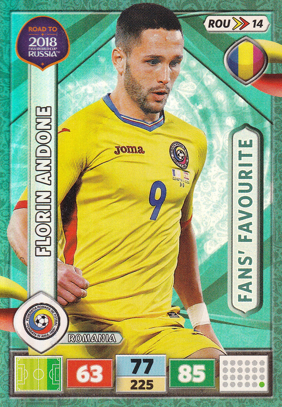 ROU-14. FLORIAN ANDONE - ROMANIA - FANS’ FAVOURITE