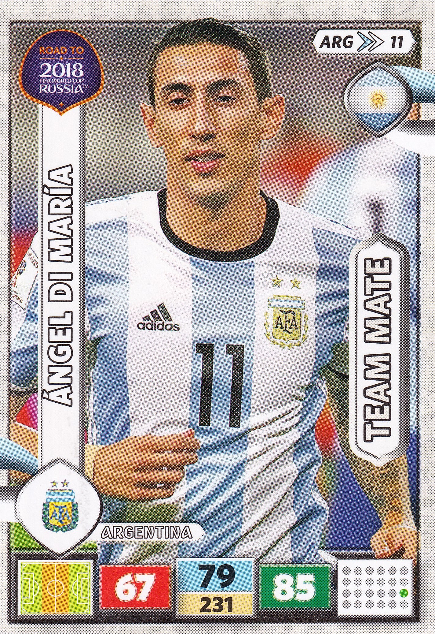 ARG-11. ÁNGEL DI MARÍA - ARGENTINA