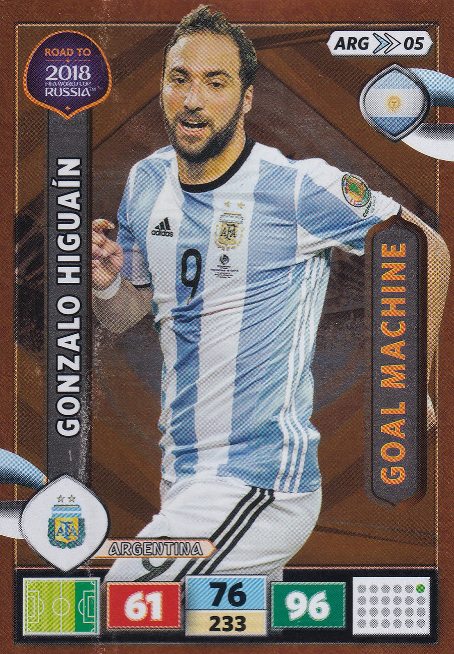 ARG-05. GONZALO HIGUAÍN - ARGENTINA - GOAL MACHINE