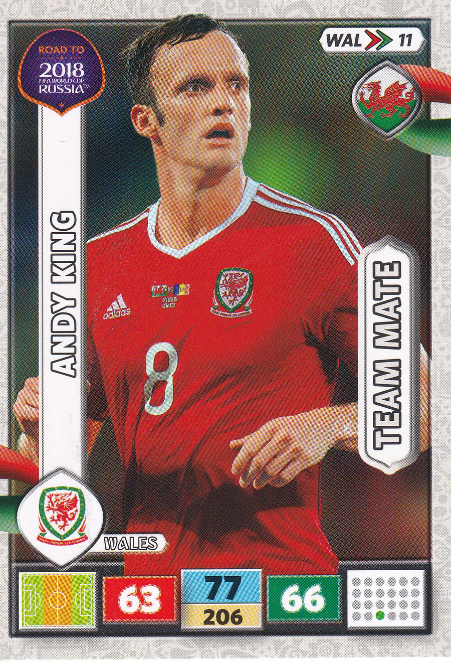 WAL-11. ANDY KING - WALES