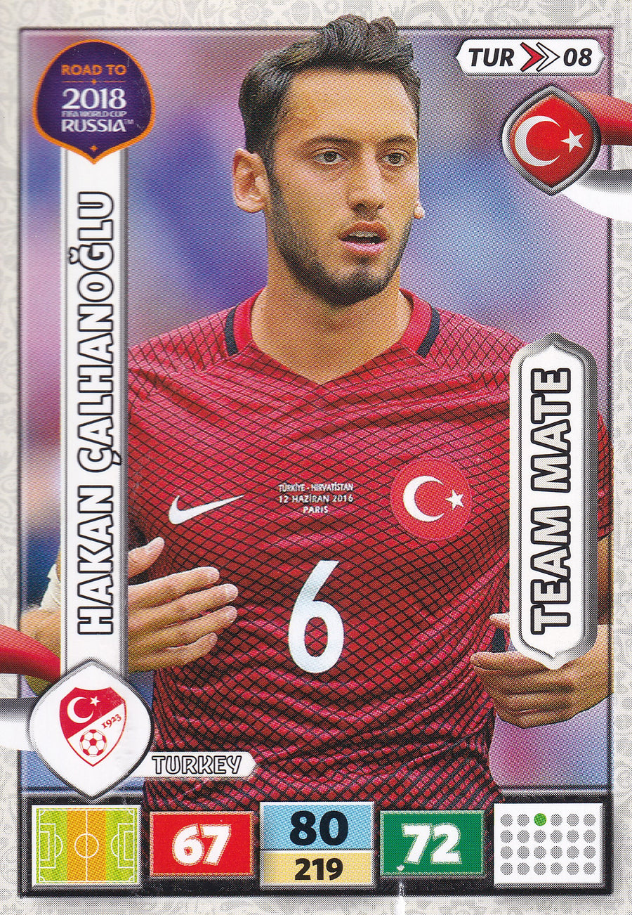TUR-08. HAKAN CALHANOGLU - TURKEY