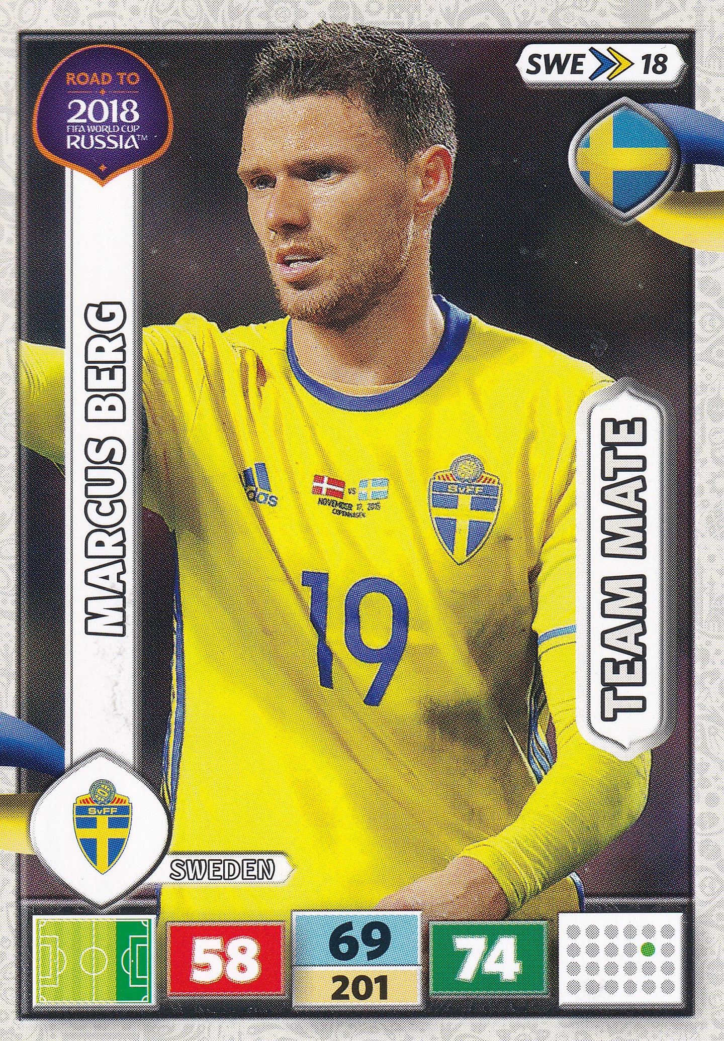 SWE-18. MARCUS BERG - SWEDEN