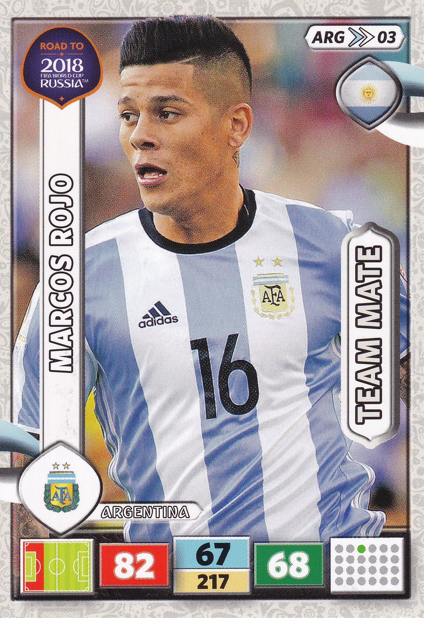ARG-03. MARCOS ROJO - ARGENTINA