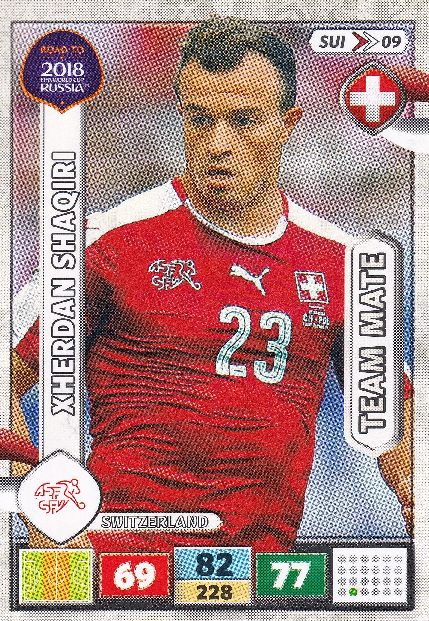 SUI-09. XHERDAN SHAQIRI - SWITZERLAND
