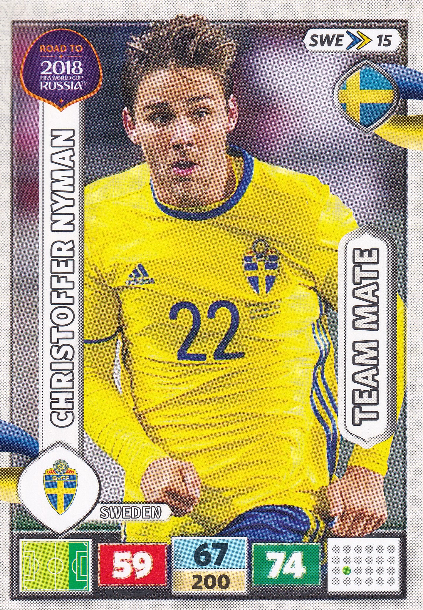 SWE-15. CHRSTOFFER NYMAN - SWEDEN