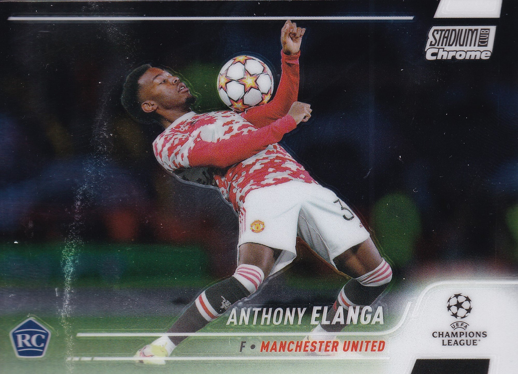 048. ANTHONY ELANGA - MANCHESTER UNITED - ROOKIE CARD