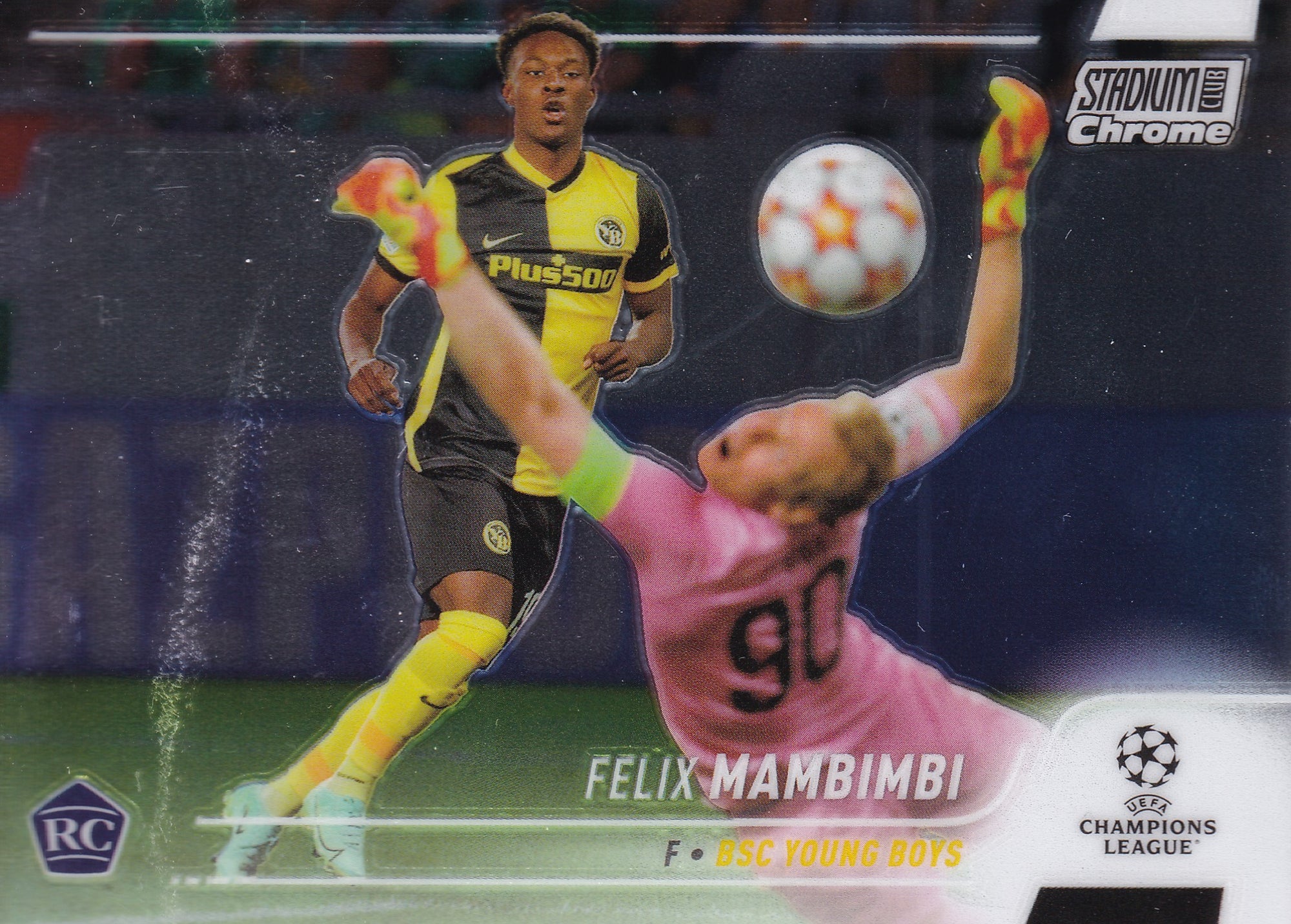 037. FELIX MAMBIMBI - BSC YOUNG BOYS - ROOKIE CARD