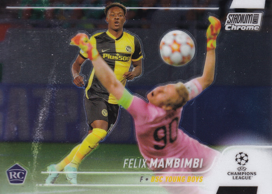 037. FELIX MAMBIMBI - BSC YOUNG BOYS - ROOKIE CARD