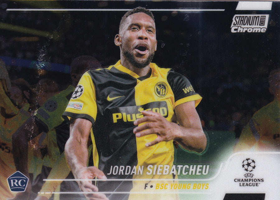 070. JORDAN SIEBATCHEU - BSC YOUNG BOYS - ROOKIE CARD