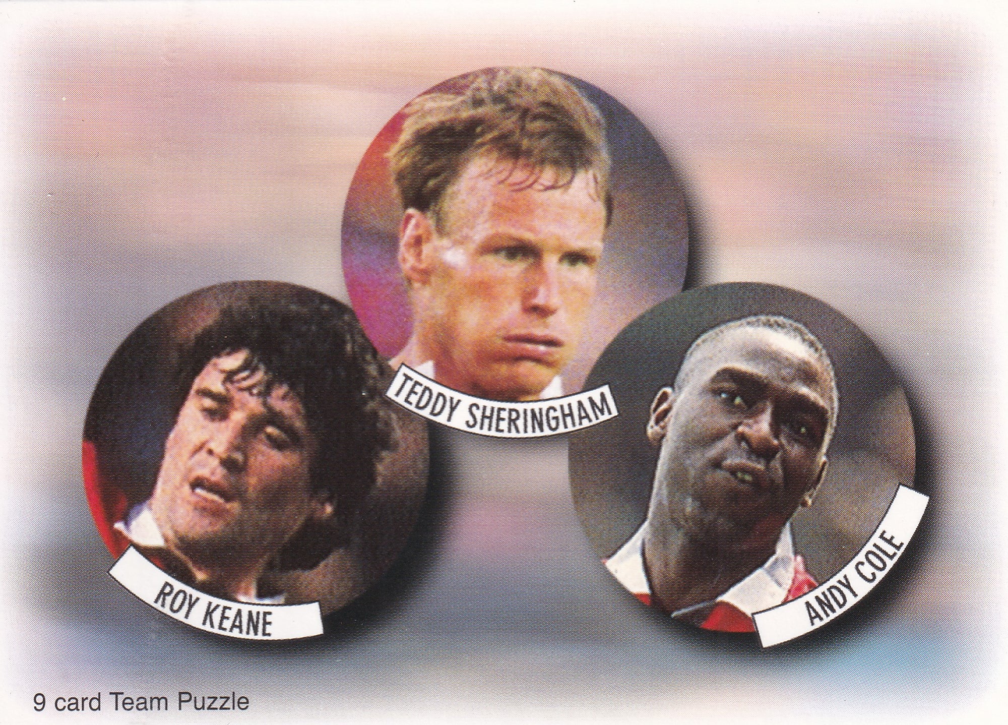 005. ROY KEANE - TEDDY SHERINGHAM - ANDY COLE - MANCHESTER UNITED