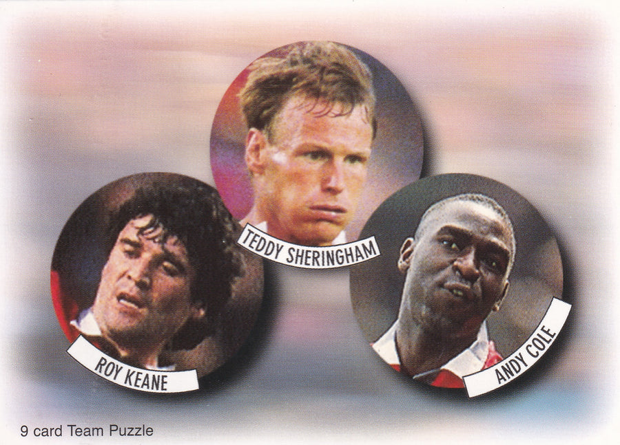 005. ROY KEANE - TEDDY SHERINGHAM - ANDY COLE - MANCHESTER UNITED