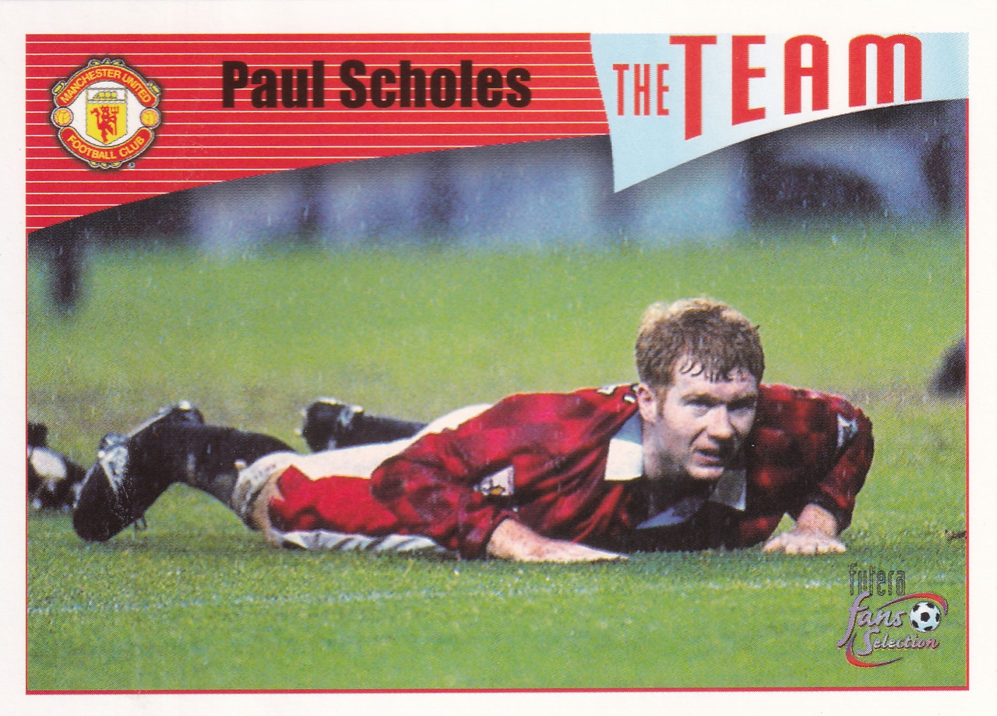 026. PAUL SCHOLES - MANCHESTER UNITED - THE TEAM