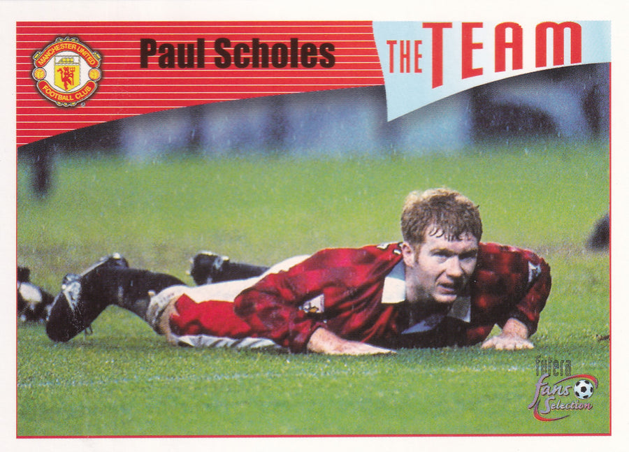 026. PAUL SCHOLES - MANCHESTER UNITED - THE TEAM