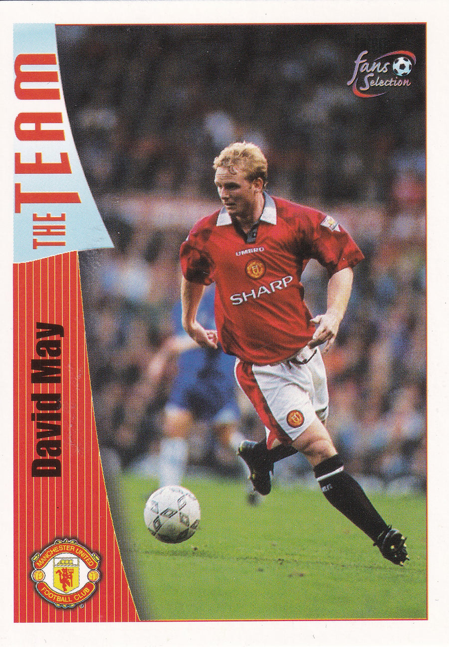 015. DAVID MAY - MANCHESTER UNITED - THE TEAM