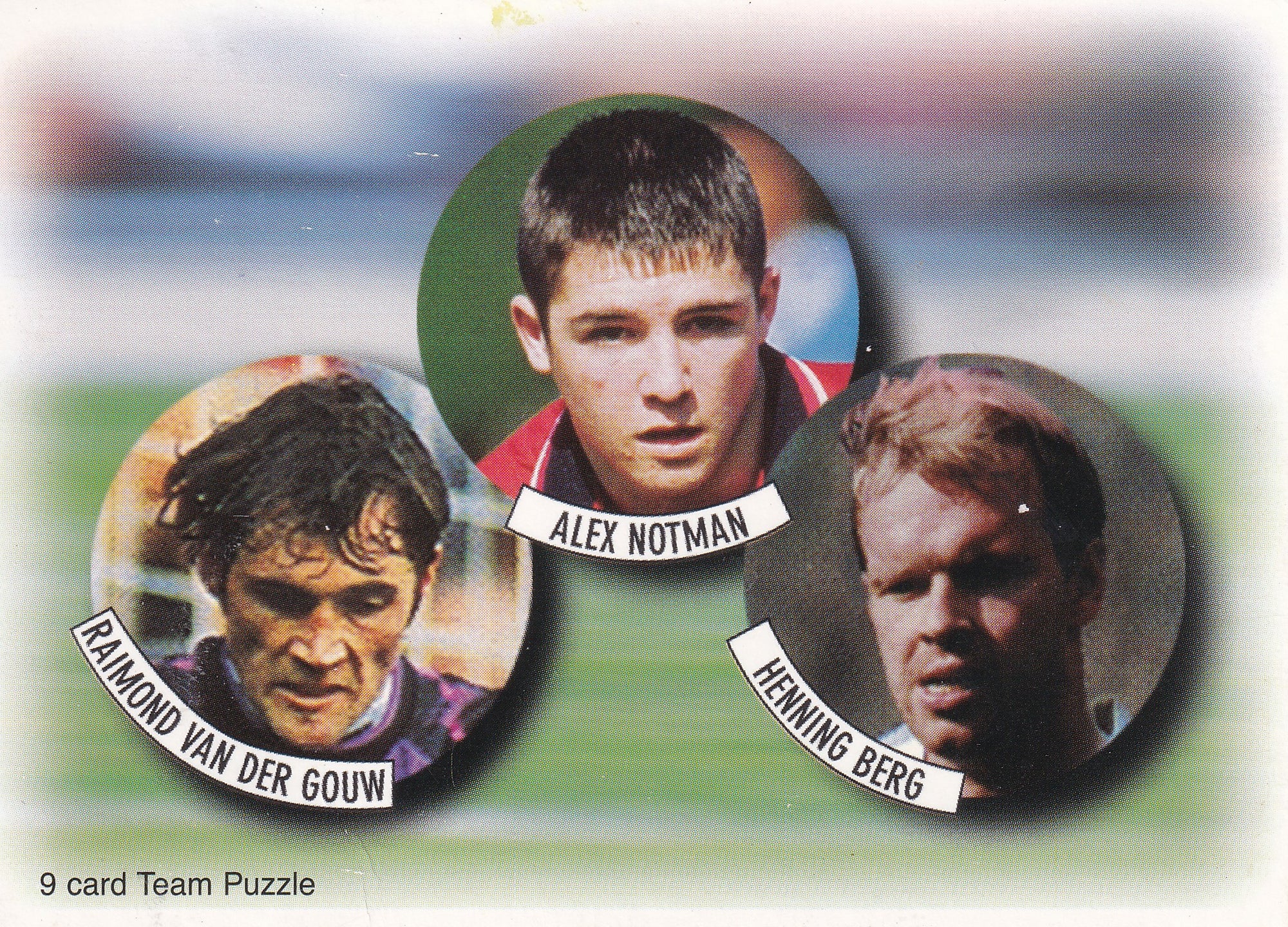 009. RAIMOND VAN DER GOUW - ALEX NOTMAN - HENNING BERG - MANCHESTER UNITED