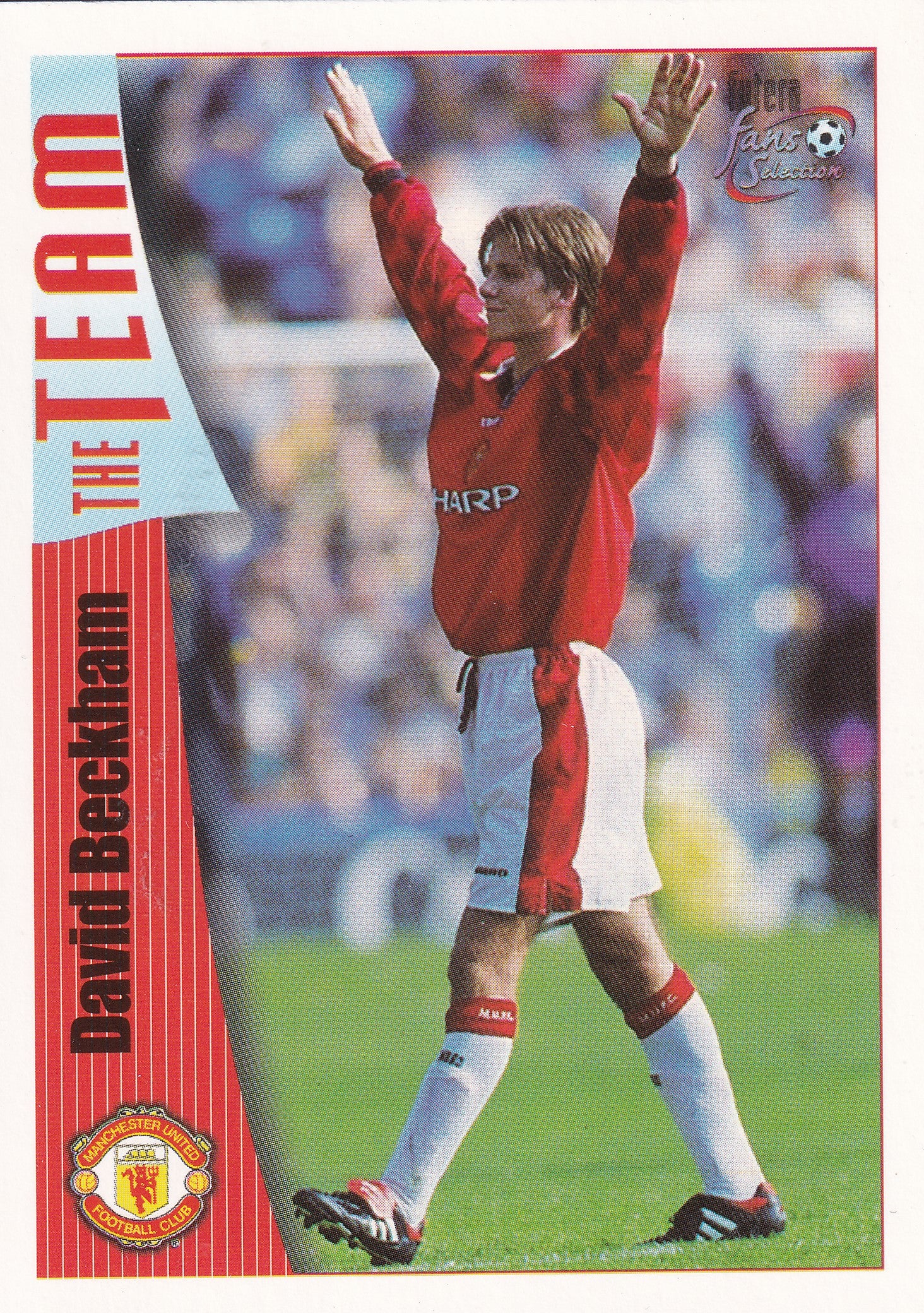 018. DAVID BECKHAM - MANCHESTER UNITED - THE TEAM