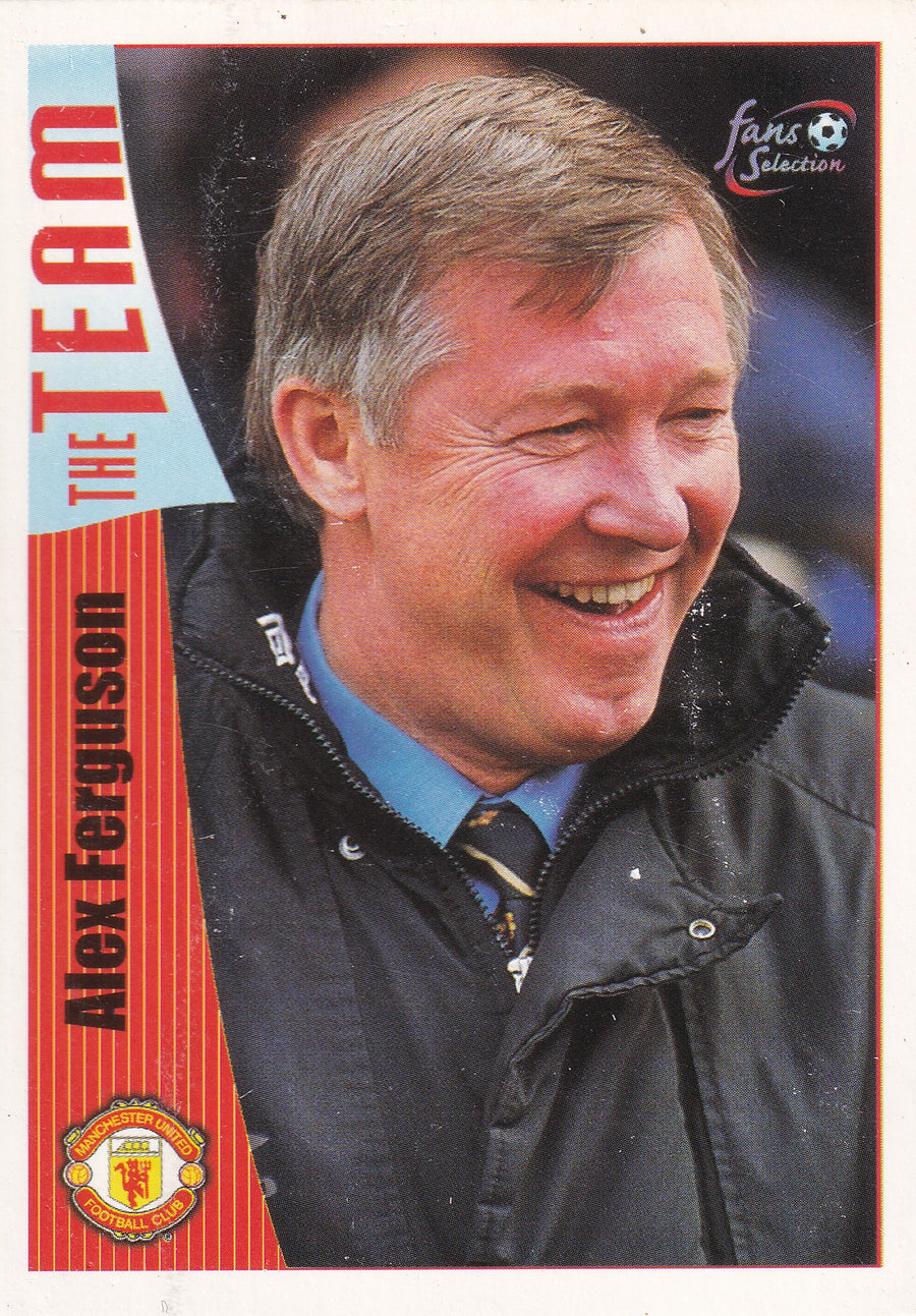 035. ALEX FERGUSON - MANCHESTER UNITED - THE TEAM