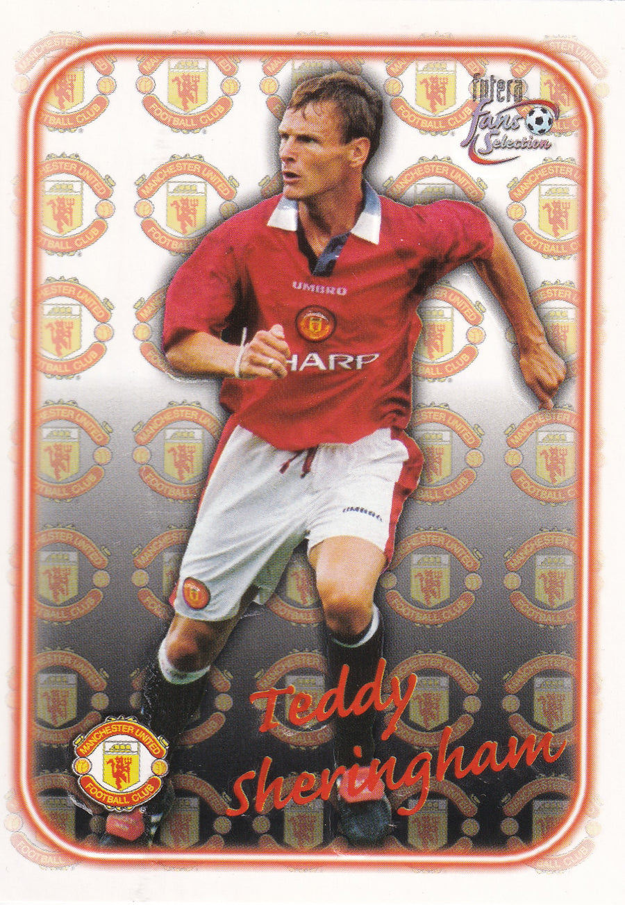 SE-07. TEDDY SHERINGHAM - MANCHESTER UNITED - EMBOSED