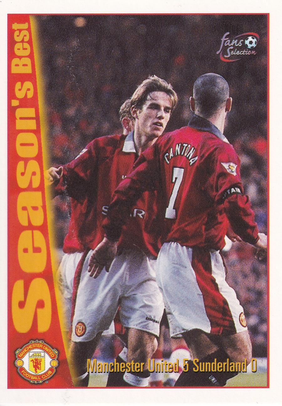 052. MANCHESTER UNITED 5 SUNDERLAND 0 - SEASON'S BEST