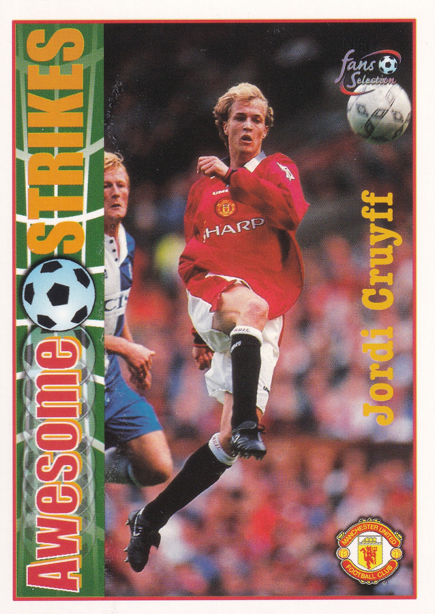 058. JORDI CRUYFF - MANCHESTER UNITED - AWESOME STRIKES