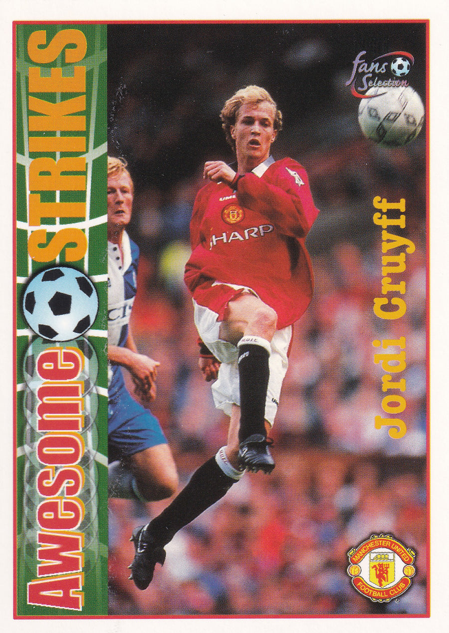 058. JORDI CRUYFF - MANCHESTER UNITED - AWESOME STRIKES