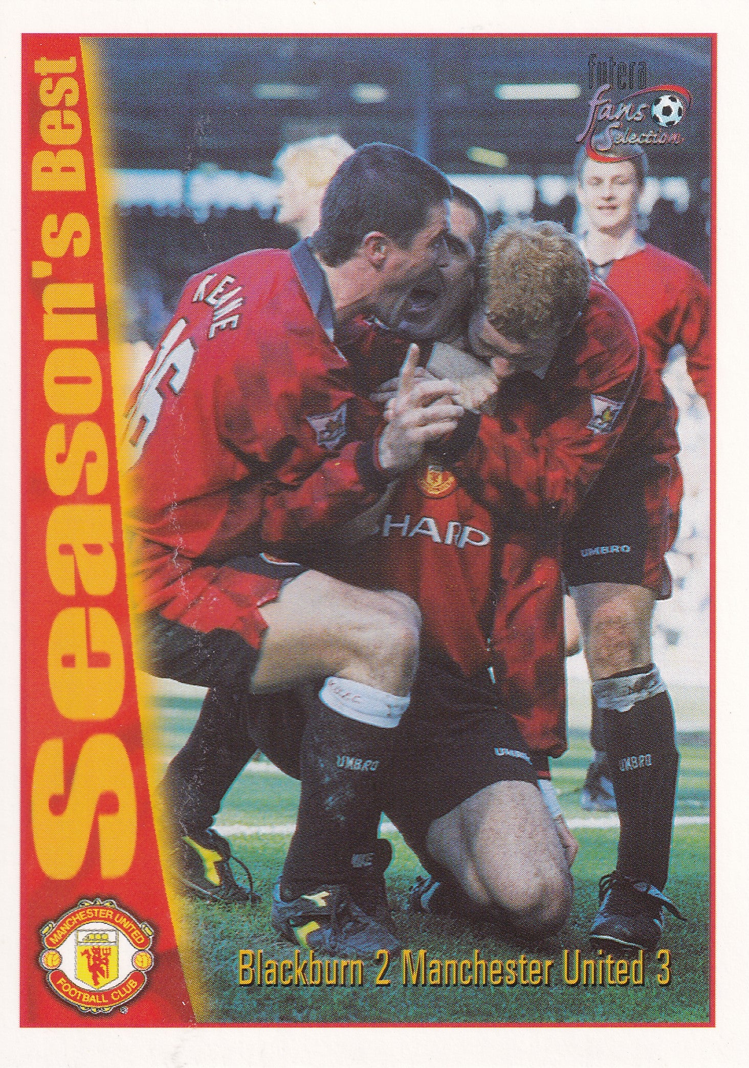 049. BLACKBURN 2 MANCHESTER UNITED 3 - SEASON'S BEST