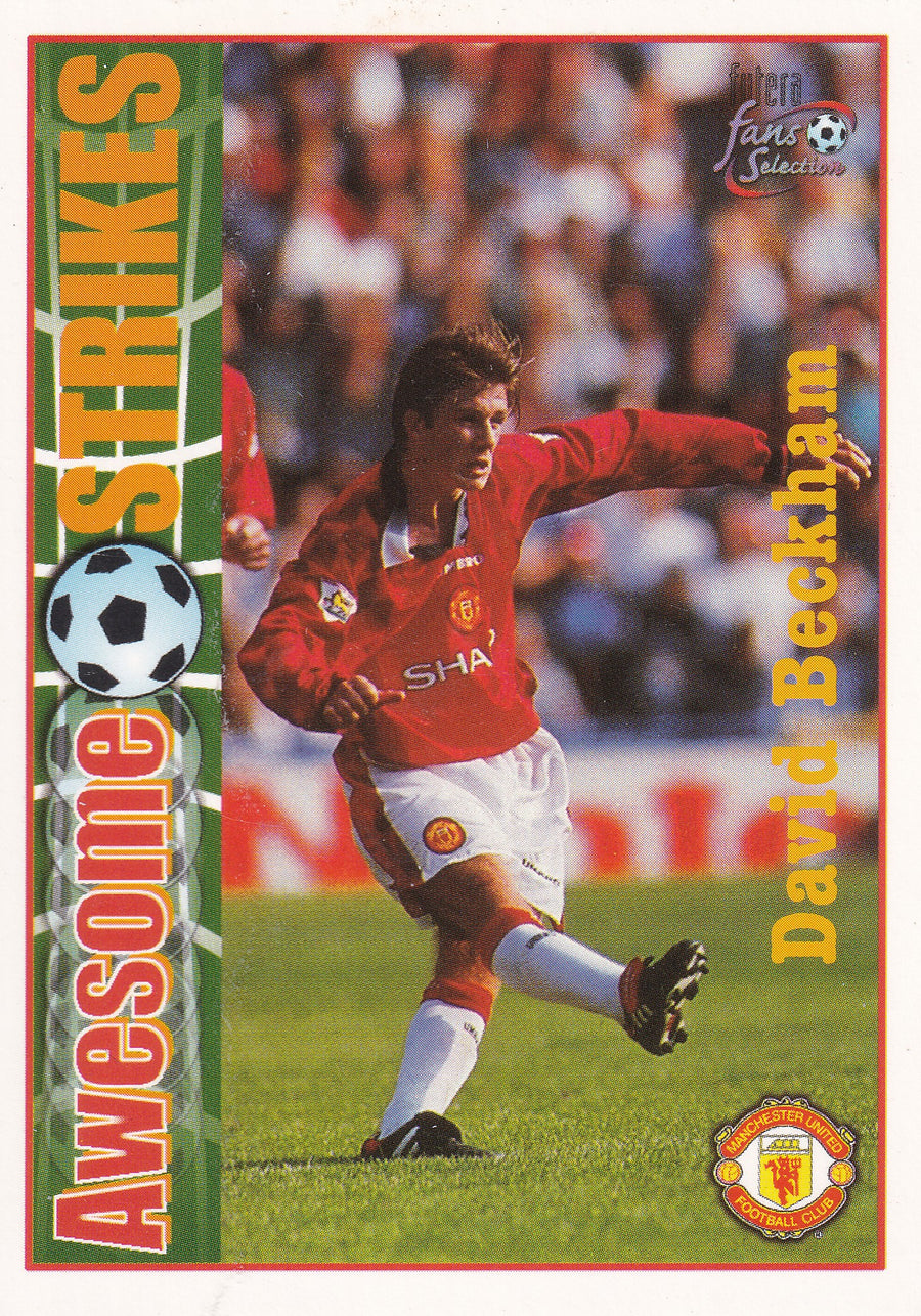 055. DAVID BECKHAM - MANCHESTER UNITED - AWESOME STRIKES