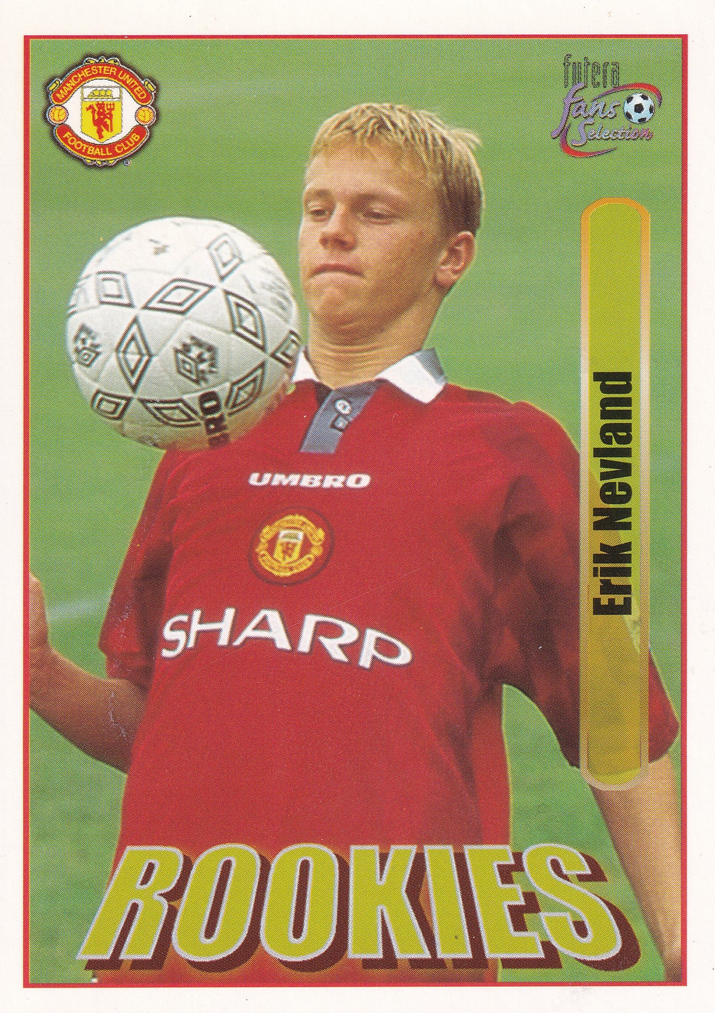 039. ERIK NEVLAND - MANCHESTER UNITED - ROOKIES