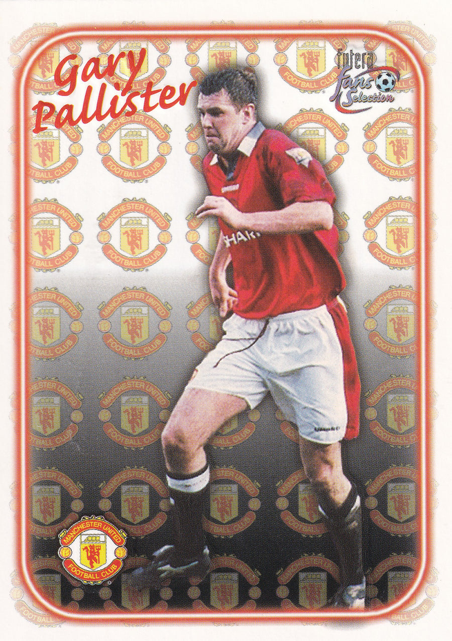 SE-15. GARY PALLISTER - MANCHESTER UNITED - EMBOSED