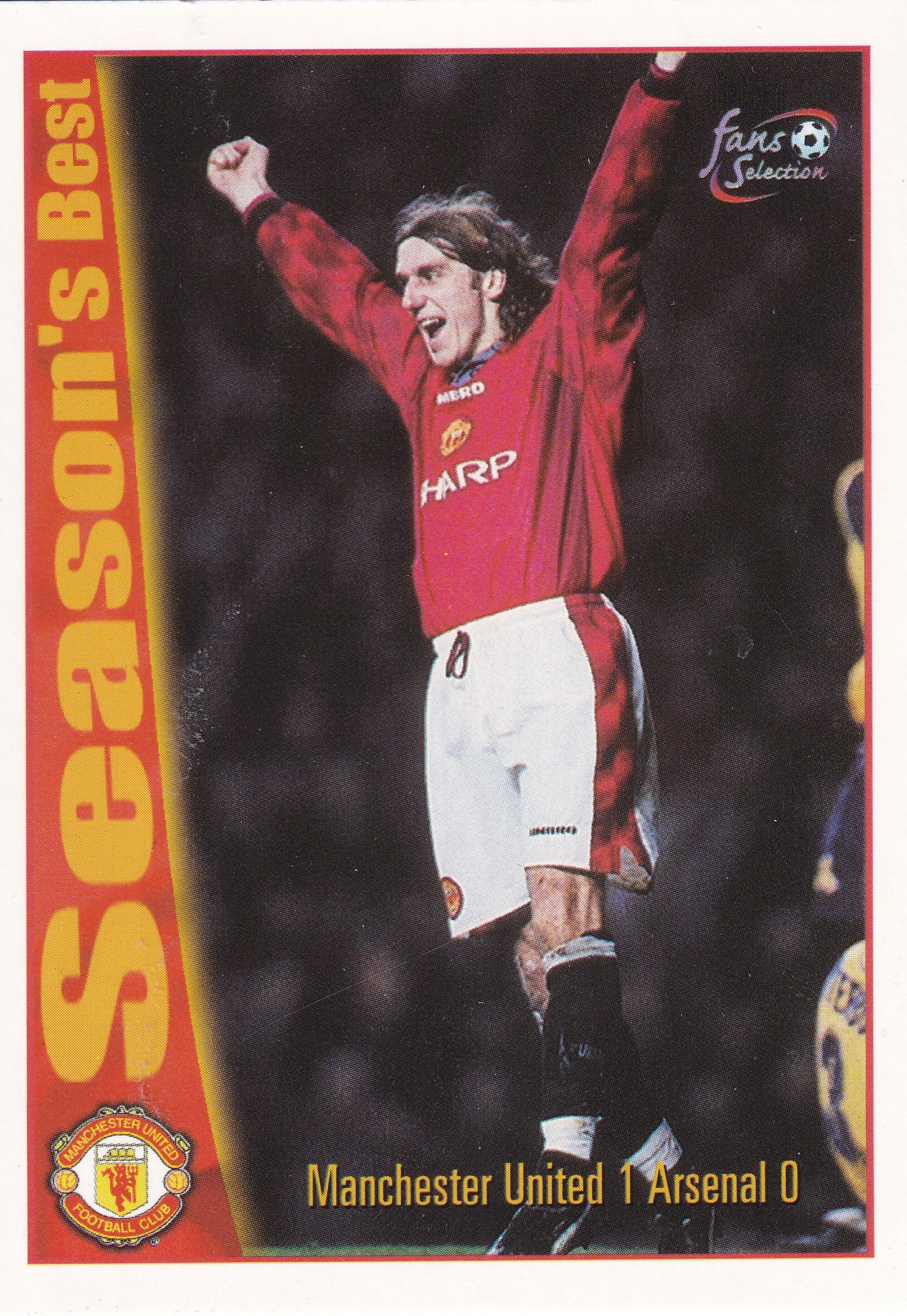 045. MANCHESTER UNITED 1 ARSENAL 0 - SEASON'S BEST