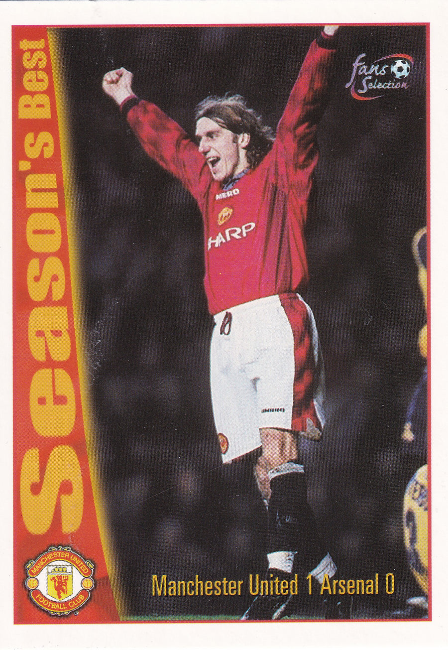 045. MANCHESTER UNITED 1 ARSENAL 0 - SEASON'S BEST