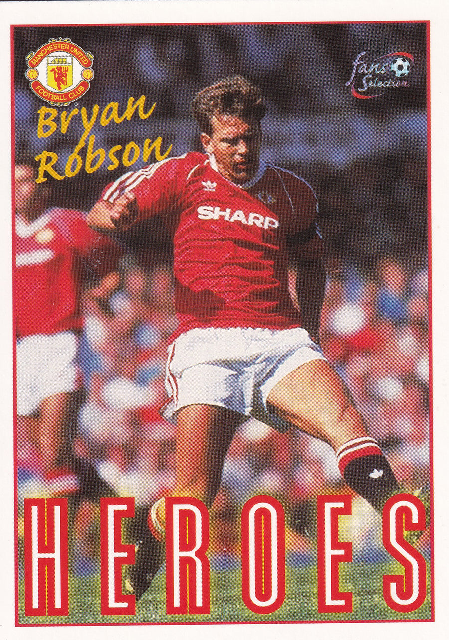 078. BRYAN ROBSON - MANCHESTER UNITED - HEROES