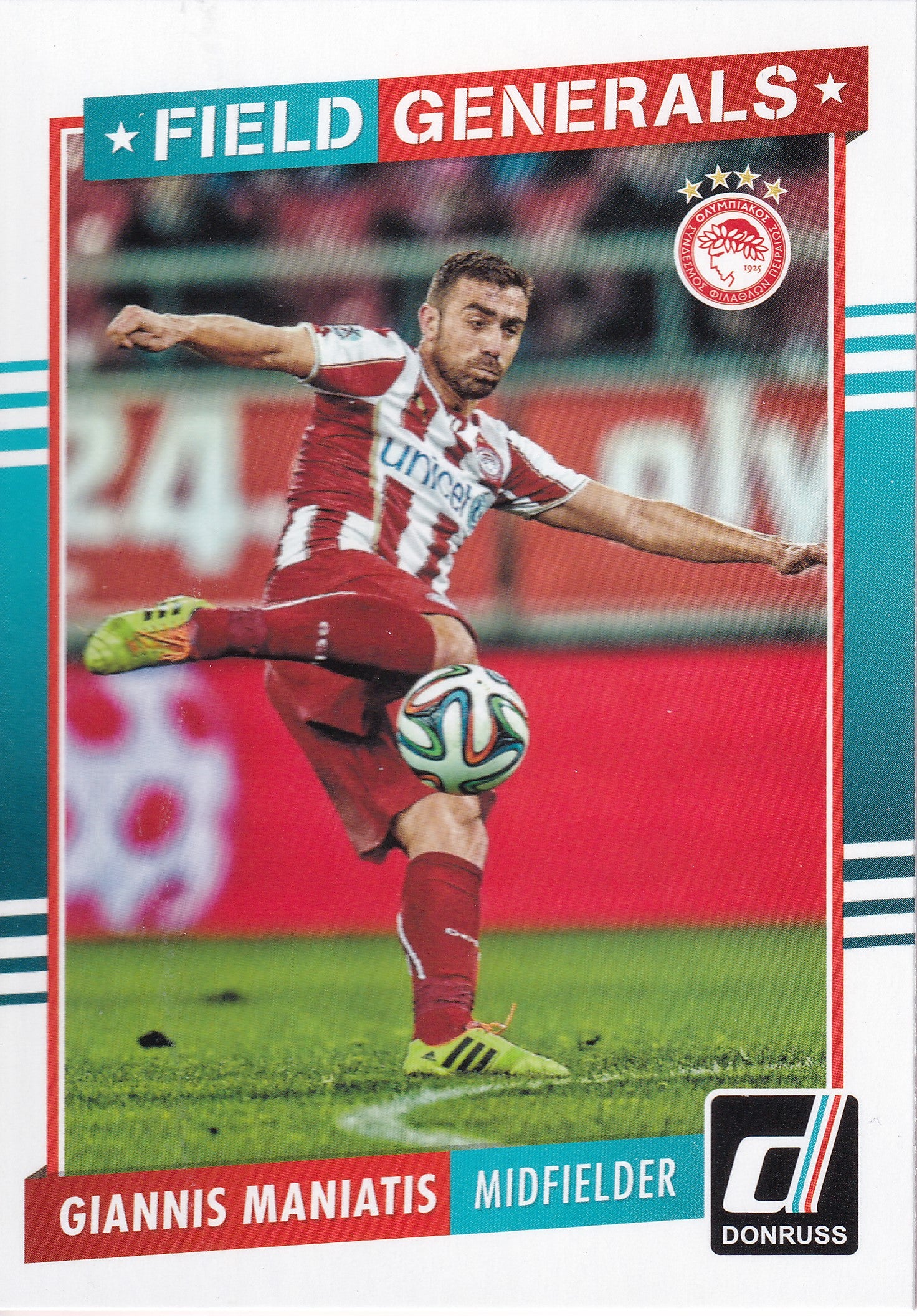 004. GIANNIS MANIATIS - OLYMPIACOS - FIELD GENERALS