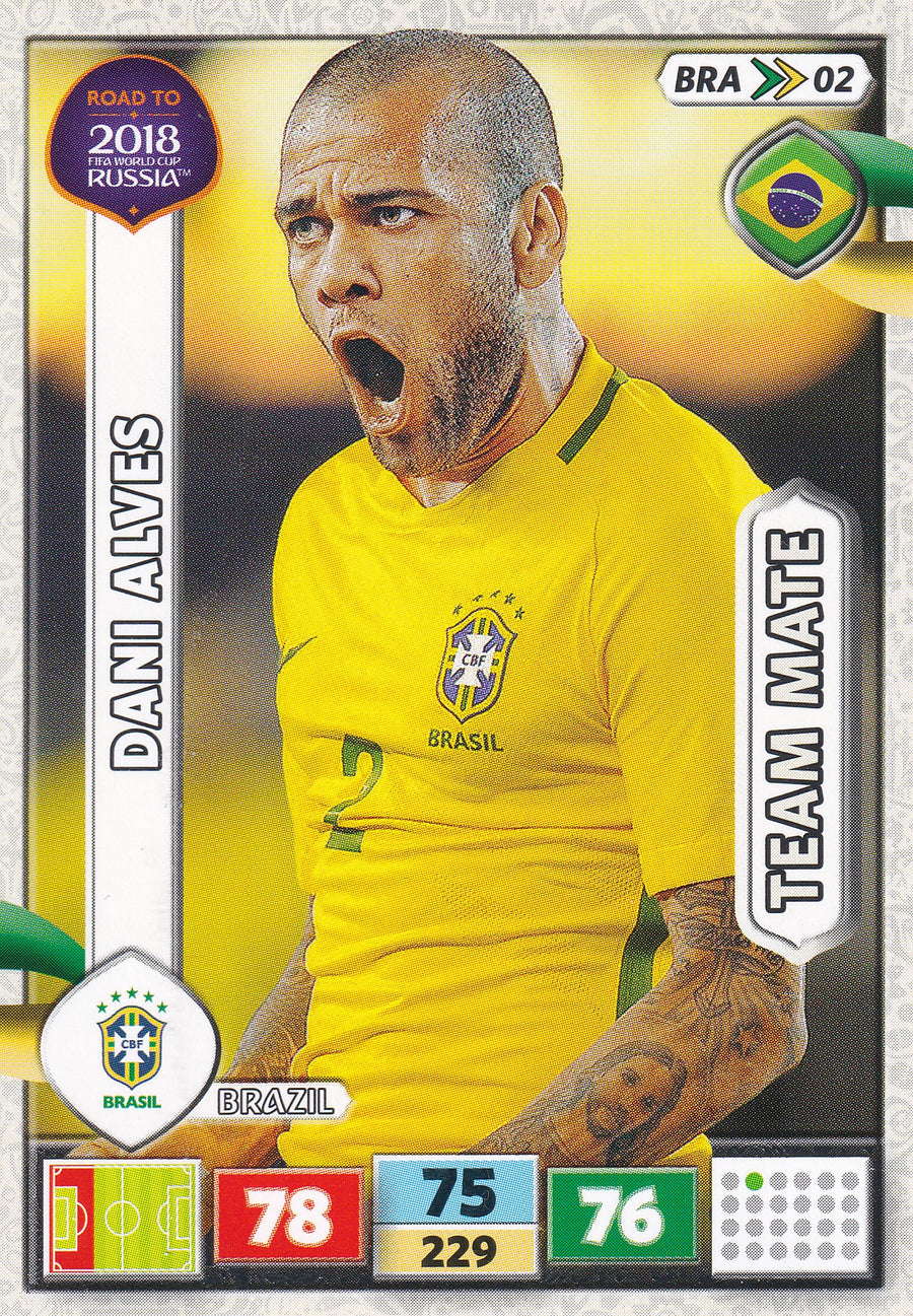 BRA-02. DANI ALVES - BRASIL