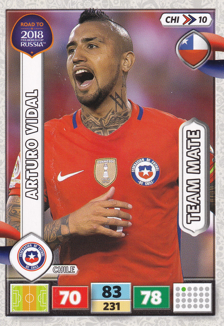 CHI010 - ARTURO VIDAL -  CHILE - TEAM MATE